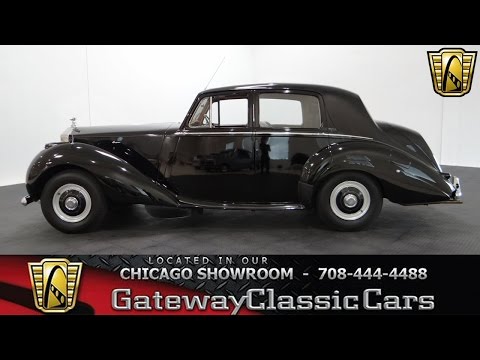 1954 Rolls Royce Silver Dawn Gateway Classic Cars Chicago #965