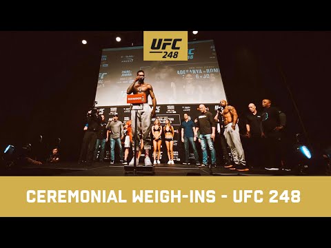 CEREMONIAL WEIGH INS & FACE-OFF'S UFC 248