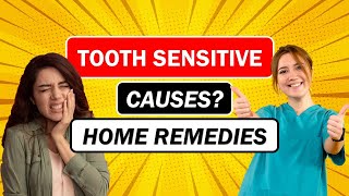 How To STOP Sensitive Tooth AT HOME | Causes and Home Remedies