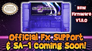 SD2SNES Firmware V1.8.0 Super FX Official Support & SA-1 Coming Soon!