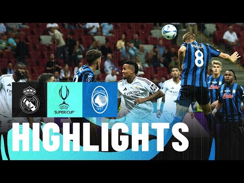 FC Real Madrid 2-0 Atalanta Bergamasca Calcio Bergamo