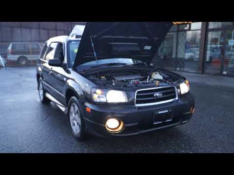 Vancouver Velocity Cars Ltd. #18631 Subaru Forester Turbo XT (JDM 2.0 EJ20 5AT 4WD)