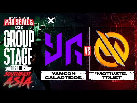 Yangon G. vs MG.Trust Game 2 - BTS Pro Series 9 SEA: Group Stage w/ MLP & johnxfire