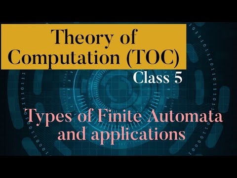 Theory of Computation introduction TOC class 1 in Telugu