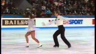 Torvill &amp; Dean (GBR) - 1994 Europeans, Ice Dancing, Free Dance (US, NBC)