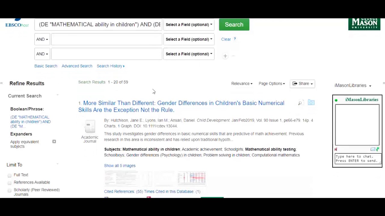 Using the Thesaurus EBSCO Databases