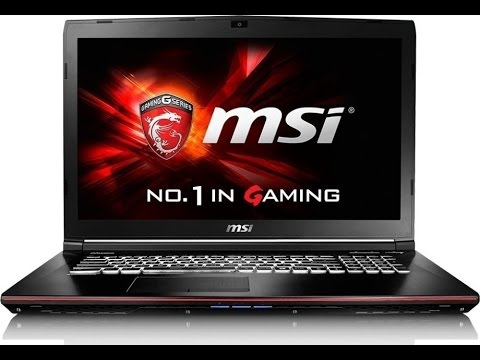 MSI Apache GE72 6QC-048NL Gaming Notebook Unboxing