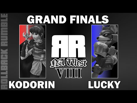 KoDoRiN (Marth) vs Lucky (Fox) | Grand Finals | Rollback Rumble: NA West VIII
