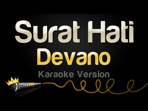 Devano - Surat Hati (Karaoke Version)