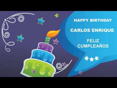 CarlosEnrique   Card Tarjeta - Happy Birthday