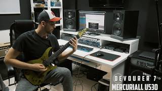 Video thumbnail for TEST BESSON CUSTOM PICKUP "DEVOUER7" and MERCURIALL U530 VST by START REC