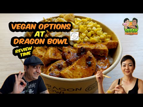 Vegan Protein Option at Dragon Bowl in Vancouver, BC | VEGAN | VEGANTWOSOME