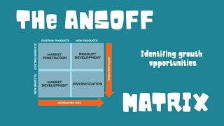 The Ansoff Matrix / Product-Market Matrix explained, using Pepsi as example