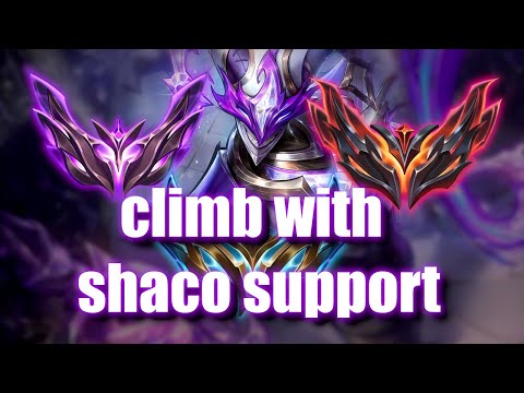 How to CLIMB with Shaco Support (25.22)