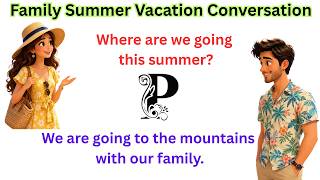 100 English Questions and Answers | Family Summer Vacation Conversation | English Speaking Practice