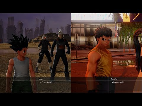Jump Force PC Walkthrough Part 5 - Gon and Yusuke Missions Gameplay 1080p 60 FPS