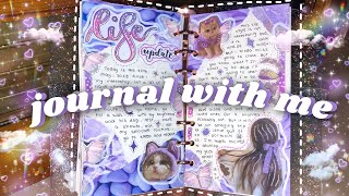 Journal with Me in my Six Ring Binder ʕ•ᴥ•ʔ Aesthetic Korean Deco Style ✧˖°