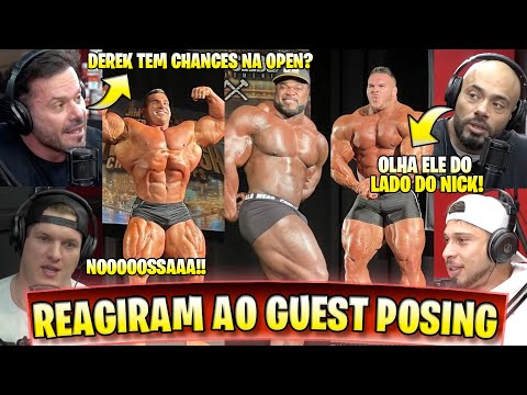 RAMON DINO, CARIANI, CAIKE E BALESTRIN REAGEM AO GUEST POSE INSANO DE DEREK, NICK WALKER, CURRY...