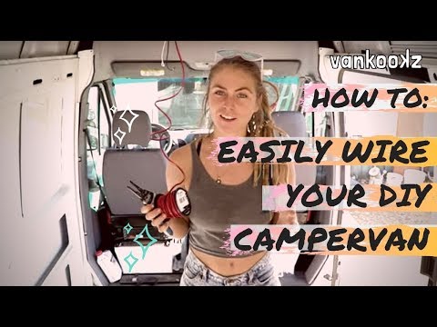 How to set up Battery bank & Isolator in your off grid campervan, RV, motorhome, or boat