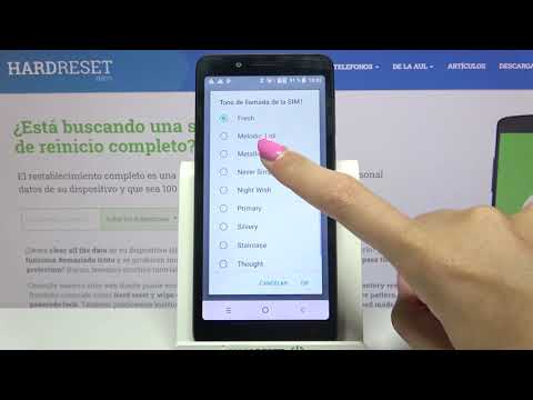 Cómo cambiar el tono de mensajes y llamadas en LISTO SP50 - sonidos y vibración