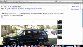 Craigslist East Oregon - Used Cars and Ford Trucks Under $1000 Available Online