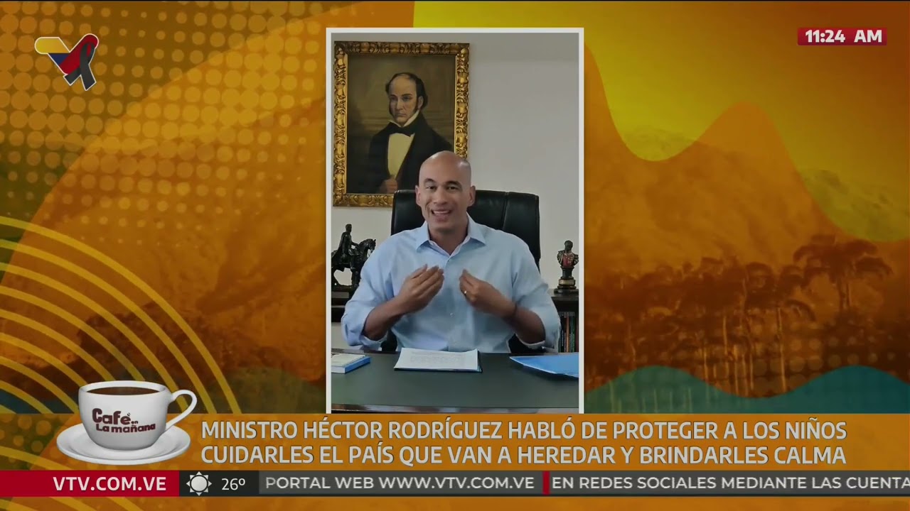 Clases reinician el 12 de enero, informó el ministro de Educación, Héctor Rodríguez