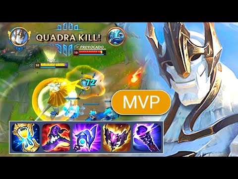 COMO UM MONO GALIO JOGA CONTA FIZZ | COMO JOGAR CONTRA FIZZ MONO GALIO QUADRA KILL | ULTIMO GALIO