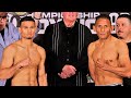 ROLLY ROMERO VS ISMAEL BARROSO • FULL WEIGH IN & FACE OFF VIDEO