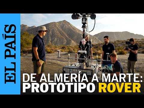 La prueba del prototipo del ROVER para MARTE en ALMERÍA I EL PAÍS