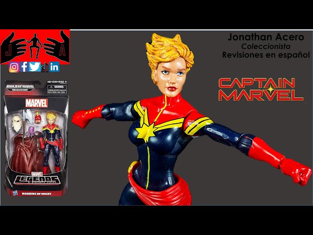 Vídeo relacionado con Marvel Legends Series - Figura de Ms. Marvel de 15 cm - Película Capitana Marvel 2 -