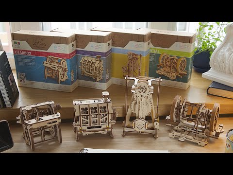 Ugears STEM-lab mechanical models: unique hands-on learning projects
