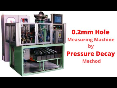 Pressure Decay 0.2Mm Precision Micro Hole Measurement Machine