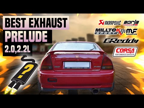 Honda Prelude Exhaust Sound (2.0L,2.2L)🔥 Invidia,Magnaflow,Fujitsubo,GReddy,Yonaka,Skunk2,Apexi
