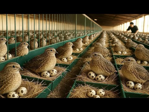 Quail Farming For Eggs And Farm Development - Poultry Development - Organic Egg Business