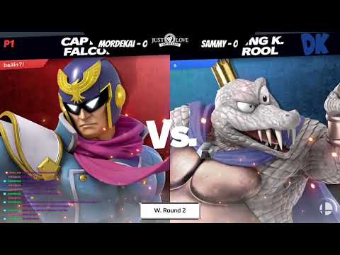 Just Love Smash #3 Winners Round 2 - NNP/VSU MORDEKAI (Captain Falcon) vs Sammy(King K Rool)