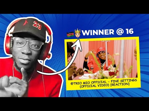 🇰🇪🤴🏾 🇳🇬AMERICAN REACTS: @TrioMioOfficial - Fine Settings (Official Video)| Damithecoach