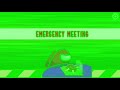 Among Us Emergency Meeting Transition Green/Blue Screen (Free to Use)