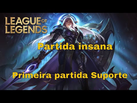 League of Legends Leona Suporte Partida insana