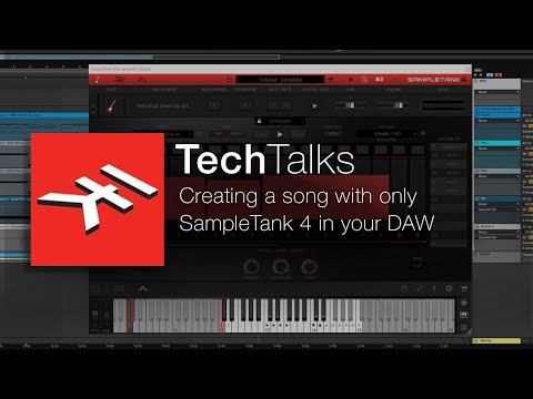IK Tech Talks Live Stream @4PM - Creating a song with only SampleTank 4 in your DAW #IKCreator
