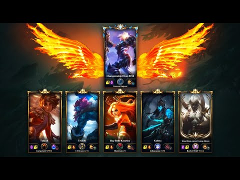 CHALLENGER RIVEN VS. FIVE GOLD PLAYERS (1v5) "GENERAL SNIPER" 1v5 - League of Legends