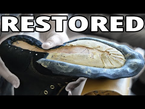 Rebuild An OLD Work Boot With Us: Nicks Boot Rebuilds