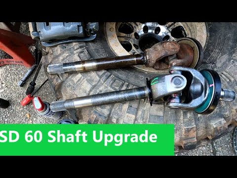 05+ Super Duty Dana 60 Shaft Upgrade and Drive Slugs 1550 Ujoints