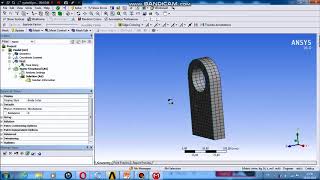 Ansys tutorial  // Mesh Sizing