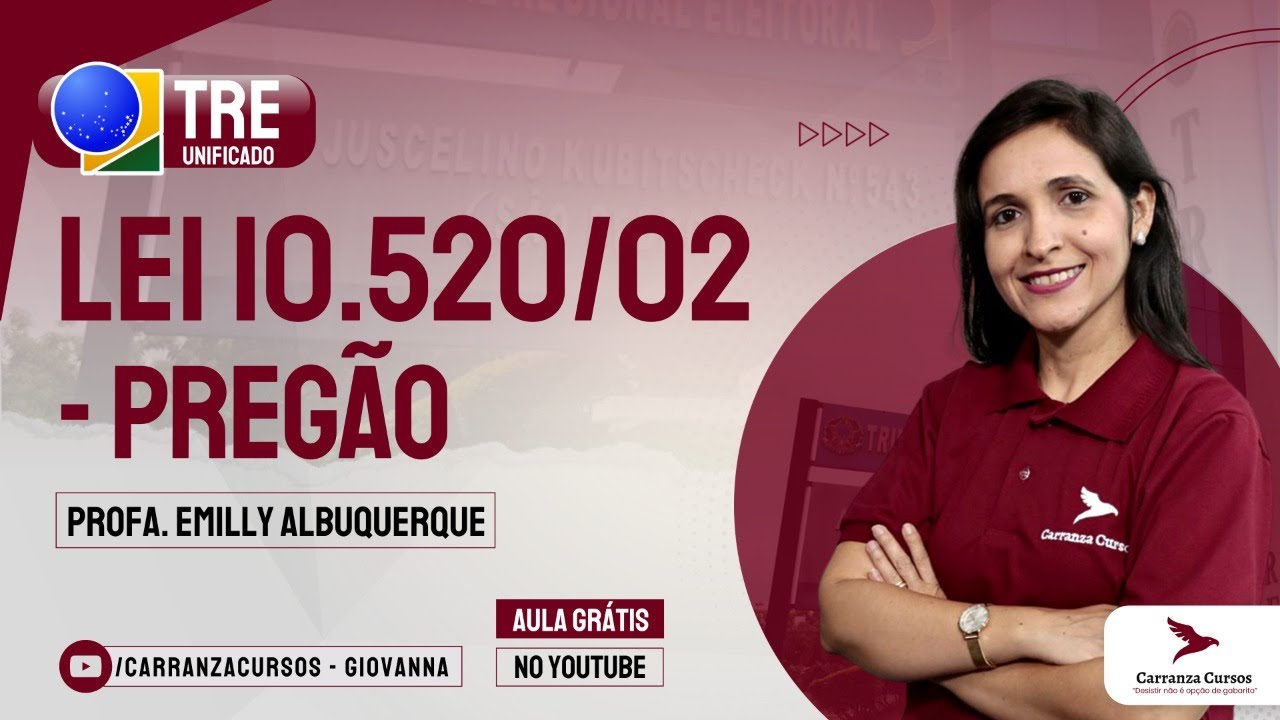 TRE UNIFICADO - Lei 10.520/02 - Pregão