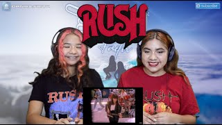 Two Girls React To Rush - The Big Money (Official Music Video)