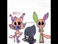 Fake collab with @MikumiChan12 + @TangerineEater #dandysworld #tweening