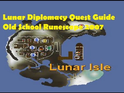 Lunar Diplomacy Quest Guide Old School Runescape 2007 with Commentary
