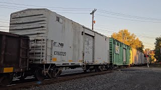 NS H61 in Nanticoke, Pa with MoW equipment