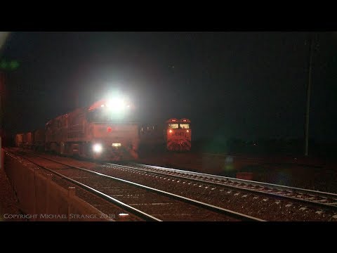 Pacific National 2MA5 Container Train - PoathTV Australian Railways