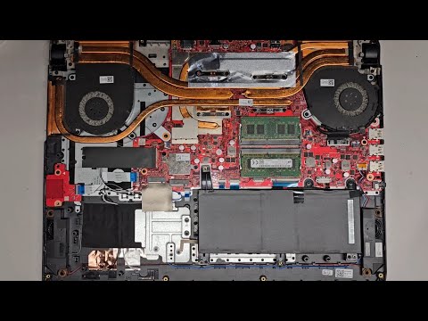 ASUS ROG Republic of Gamers Strix Scar 17 G732L G732LWS-DS76 Disassembly RAM SSD Hard Drive Upgrade